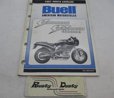Harley Buell Official Factory 1997 Thunderbolt Parts Catalog 99570-97Y Foto 1 de 4