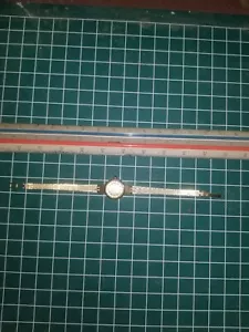 Vintage 14 KT Yellow Gold Lucien Piccard Ladies Watch - 16gm - Picture 1 of 11