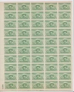 Scott # 983 Puerto Rico " 1948 " Mint stamp sheet of 50 - Picture 1 of 2