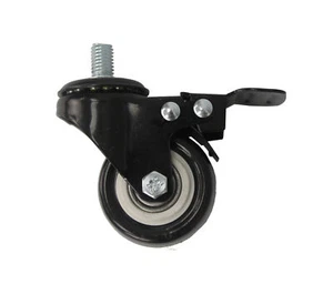 2" M10x15 Gewindeschiel PU Rollstuhl Rolle Ersatzrolle 1 STCK. - Bild 1 von 7