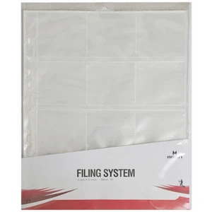 (50P) Matin SLIDE CLEAR SHEET 60mm 7X7 Film Mount Filing Archival Storage Pages - Picture 1 of 2