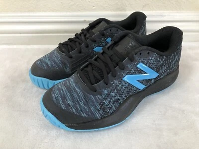 Zapatillas Tenis New Balance Para Mujer 996 V3 Cancha Dura Negro Azul EE. UU. TALLA 5 Foto 1 de 4