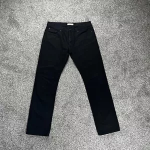 Burberry London Herren Steadman Jeans Größe 33 W 32 L Schwarz Straight Designer - Bild 1 von 20