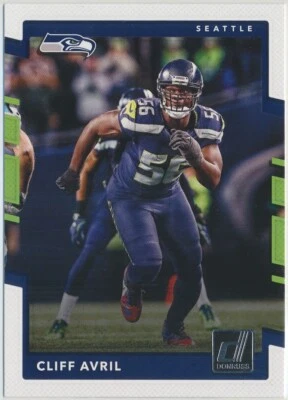 Cliff Avril - Seattle Seahawks - 2017 Panini Donruss Football - Base - #264 - Image 1 of 2