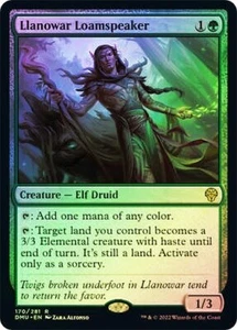 Llanowar Loamspeaker FOIL - 170/281 - Rare - Dominaria United DMU MTG - Picture 1 of 1