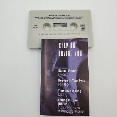 Keep on Loving You Various Artist Cassette Tape Sade Journey Bangles Loverboy - Image 1 of 4