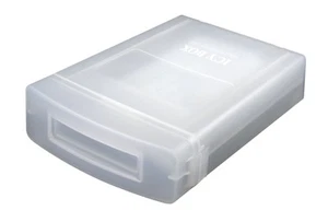 ICY BOX IB-AC602a Schutzbox aus Kunststoff für 3,5" (8,9 cm) Festplatten, stapel - Bild 1 von 4