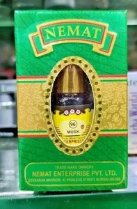 Nemat 96 MUSK Original Attar Concentrated Perfume Fragrance Oil Best Ittar 5ml - Picture 1 of 4