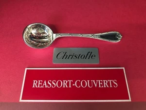 SAUPOUDREUSE RUBANS CLOCHETTE HOTEL CARLTON 17.5CM CHRISTOFLE TTB MÉTAL ARGENTÉ - Imagen 1 de 6