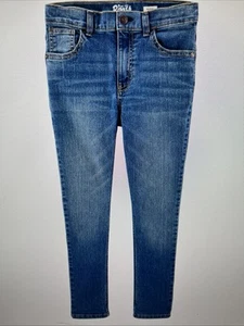 Kid Medium Blue Wash Skinny-Leg Jeans - Picture 1 of 9