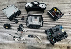 KIT COMPLETO PEUGEOT 207 CC 1.6 5FS MOTORE BENZINA ECU BSI 0261S06472 9675495080 - Foto 1 di 7