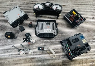 KIT COMPLETO PEUGEOT 207 CC 1.6 5FS MOTORE BENZINA ECU BSI 0261S06472 9675495080 - Immagine 1 di 4