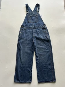 Old Navy Baggy Damen-Overall weites Bein Größe 10 zierlich blau neu mit Etikett - Bild 1 von 9