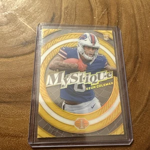 2024 Panini Illusions - Mystique Keon Coleman #16 Gold 6/25 (RC) - Picture 1 of 3