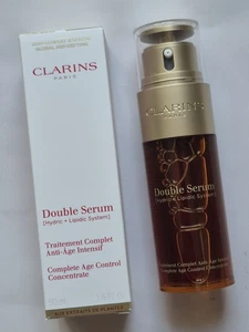 Clarins Double Serum Hydric+Lipidic System 50ml Brand New - Picture 1 of 9
