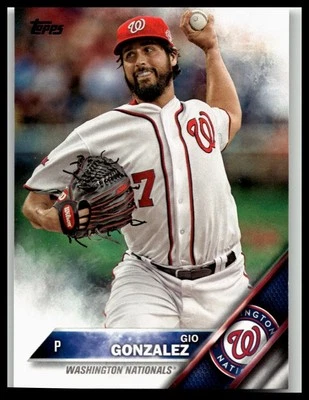 2016 Topps All-Star Game #47 Gio Gonzalez Washington Nationals - Image 1 of 2
