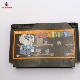 FC NES Mappy Nintendo Famicom Tested Cartridge Only Japan