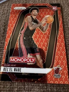 2024-25 Panini Prizm Basketball Monopoly Kel'el Ware Question Mark Prizm RC #30 - Picture 1 of 11