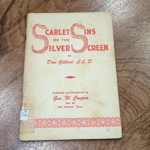 Scarlet Sins of the Silver Screen by Dan Gilbert (1950, Paperback) - Bild 1 von 4