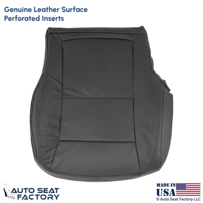 Cubierta inferior del conductor de cuero genuino negra para Mercedes Benz Clase S S550 2010-2013 Foto 1 de 4