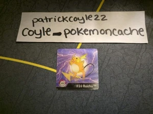 Artbox Pokemon Action Flipz Series One #10 (Pikachu & Raichu) LP - Picture 1 of 5