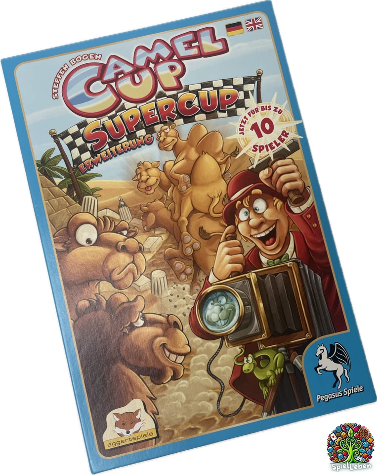 Neuwertig Camel Up Supercup Camel Cup Erweiterung Steffen Bogen Pegasus Spiele - Bild 1 von 4