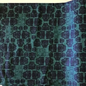 Marvel Black Panther Comic Flannel COTTON 42"W FABRIC Per Yard Spring Creative - Picture 1 of 5
