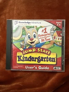 Knowledge Adventure JumpStart Kindergarten for PC Mac Users Guide Age 4-6 - Picture 1 of 3