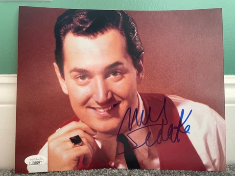 Neil Sedaka Signed JSA COA 8X10 Music Icon psa bas Cover