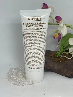 Kiehl's Pineapple Papaya Facial Scrub w/ Real Fruit Extracts - 3.4 oz - New* - Image 1 of 3