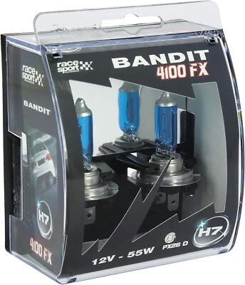 Race Sport BANDIT7 H7 12V/ 5W-100W High Performance Bandit Bulbs Set - Image 1 of 4
