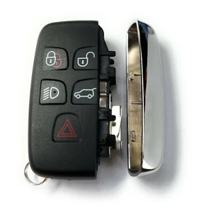 Remote key case for Land Rover Jaguar 5 button smart remote key fob shell - Picture 1 of 5