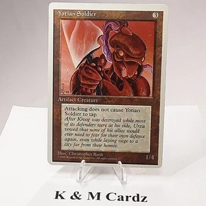 MTG - 4th Edition - Yotian Soldier - Common - Near Mint - Picture 1 of 5