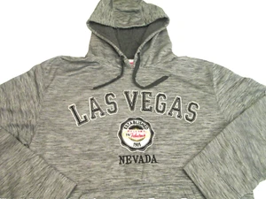 Dimco Apparel Las Vegas Nevada Hoodie Men Medium Drawstring Hood Gray Pocket EUC - Picture 1 of 9