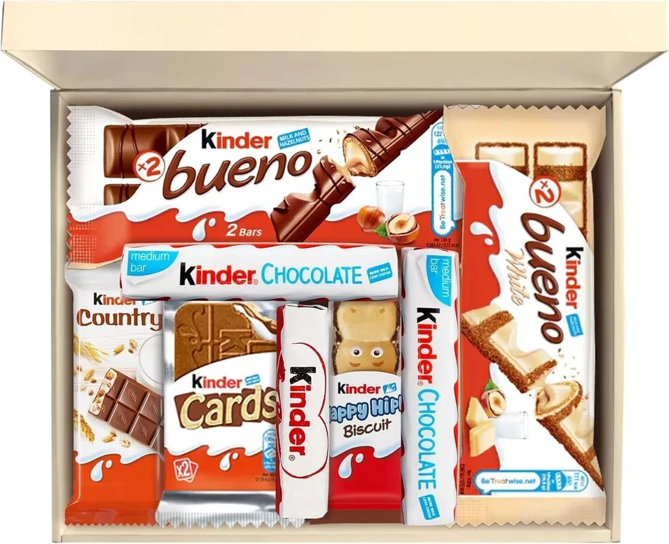 Kinder Chocolate Gift Hamper Box | Kinder Bueno Hamper Box I Assorted Selection - Image 1 of 1