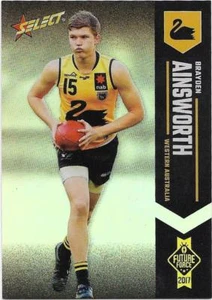 2017 Future Force Silver Rainbow Parallel (90) Brayden AINSWORTH West Coast - Picture 1 of 1
