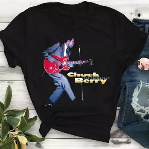 Anthology Album Chuck Berry T Shirt Cotton Men And Women Size S-4XL UM77 - Picture 1 of 3