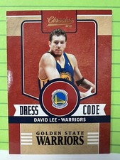 2010-11 Classics Dress Code #14 David Lee Golden State Warriors NBA insert