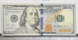 2009 US $100 Bill, Circulated Star Note. Lot - FL/989 - Picture 1 of 11