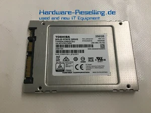 TOSHIBA 256GB SATA SSD 2,5" 6Gb/s MLC TCG OPAL 2 THNSNJ256GCSU JUPA0101 205E7434 - Bild 1 von 1
