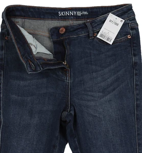 Womens Blue Skinny NEXT Jeans Size 8 Petite Leg 26.5 RRP £26 LABEL FAULT - Picture 1 of 8
