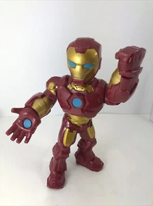 Marvel IRON MAN Hasbro Playskool Mega Mighties 10 “ Action Figure Red 2018 - Picture 1 of 13