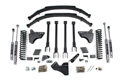 BDS 8 Inch Lift Kit 4-Link Conversion Fits Ford F250/F350 Super Duty (11-16) 4WD - Imagem 1 de 3
