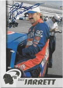 1997 DALE JARRETT PRESS PASS AUTHENTICS AUTOGRAPH - Picture 1 of 1