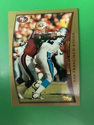 1998 Topps Bryant Young San Francisco 49ers #47 - Image 1 of 2