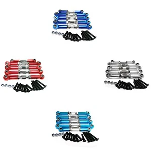 Alloy Metal Tie rod set For Rc 1:10 RedCat Blackout SC XTE Pro XBE Racing truck - Picture 1 of 9