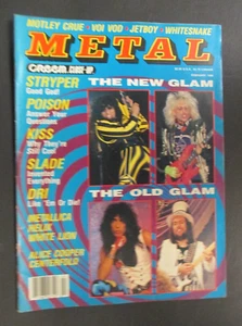 Creem METAL Rivista Febbraio '88 - GLAM - Veleno, Stryper, Kiss, White Lion, ALICE! - Foto 1 di 5