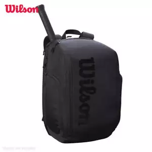 Borsa tennis Wilson Roger Federer nera Pro Staff V13 Super Tour squadra tennis backp - Foto 1 di 6