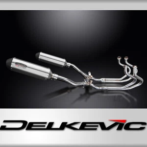 Honda ST1300 Pan European ABS Complete Exhaust 4-2 13.5" XOval Stainless Muffler - Bild 1 von 5