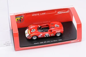 Abarth 1000 SP n°51 Le Mans 1969 Spark 1/43 réf S1332 - Foto 1 di 3